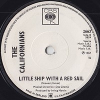 The Californians - Little Ship With A Red Sail
