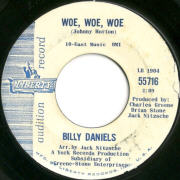 Billy Daniels - Woe, Woe, Woe - Liberty 55716
