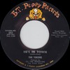 Click for larger scan - The Tokens - He's In Town (B.T.Puppy 502)