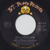 Click for larger scan - The US Double Quartet - When I Lock My Door (B.T. Puppy 547)
