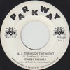 Click for larger scan - Chubby Checker - All Through The Night (Canadian Parkway 936)