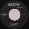 Click for larger scan - The Galaxies - Little Man (Ronnie 201)