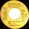 Click for larger scan - Joey Powers Flower - Hard To Be Without You (RCA 9790)