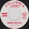 Click for larger scan - Johnny Loren - Personality Defect Study I (Columbia 44199)