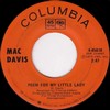 Click for larger scan - Mac Davis - Poem For My Little Lady (Columbia 45618)