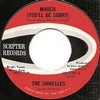 Click for larger scan - The Shirelles - March (You'll Be Sorry) (Scepter 12101)