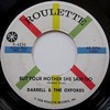 Click for larger scan - Darrell & The Oxfords - But Your Mother She Said No (Roulette 4230)