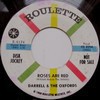 Click for larger scan - Darrell & The Oxfords - Roses Are Red (Roulette 4174)